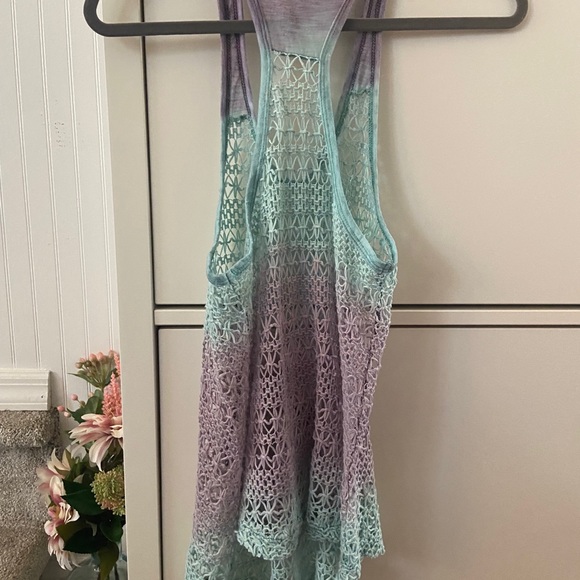 Little Havana crocheted racer back tank - Picture 3 of 4